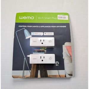 WeMo F7C063 WiFi Smart Plug with Alexa 2 Pack